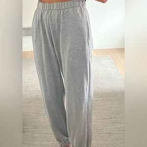 Grey sweat pants